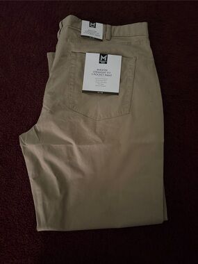 Mason Straight-Fit Men's Chino Pants in Tan